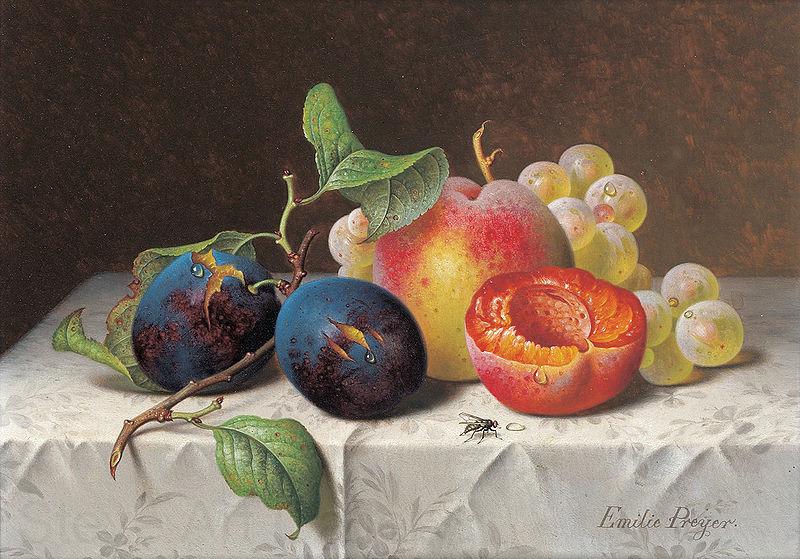 unknow artist Still Life of Fruit Norge oil painting art